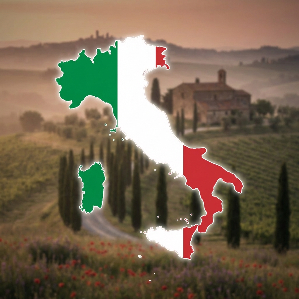 Región vinícola Italia
